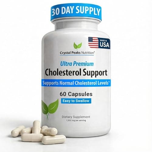 CRYSTAL PEAKS NUTRITION Cholesterol Supplement