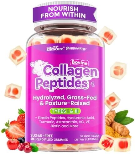 Collagen Peptides Gummies with Biotin & Glutathione