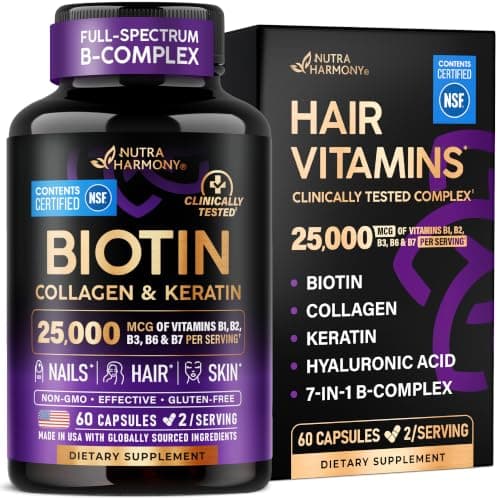 Biotin, Collagen & Keratin + Full B-Complex
