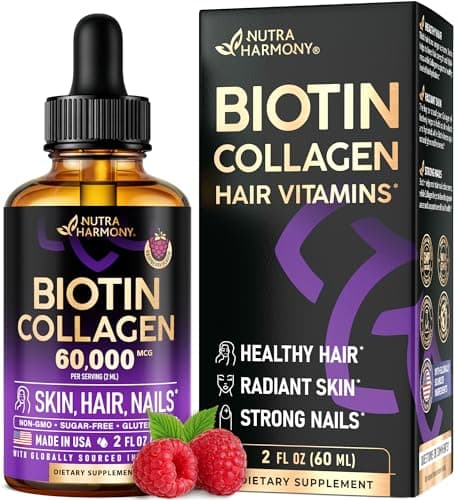 Liquid Biotin & Collagen 60,000mcg