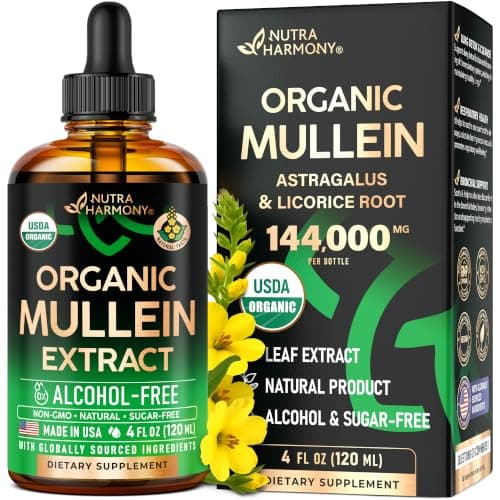 Mullein Drops for Lungs