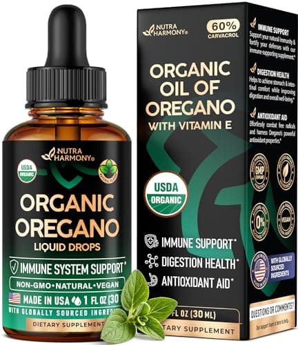 USDA Organic Oil of Oregano