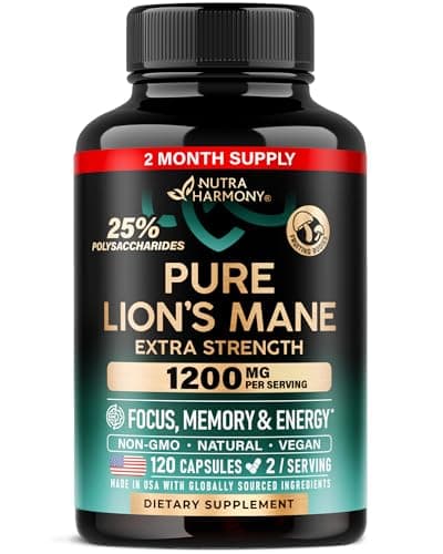 Lions Mane Supplement Capsules