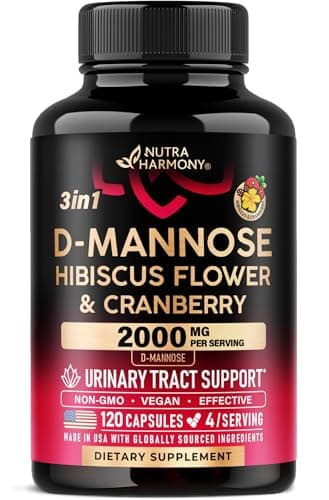 D-Mannose 2000mg w/ Cranberry & Hibiscus