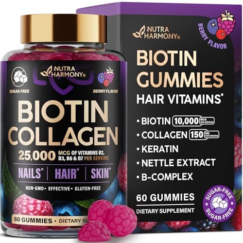 Biotin Gummies for Hair Growth Support