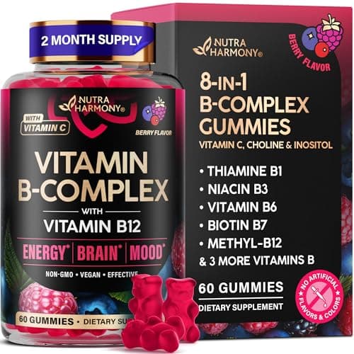 Vitamin B-Complex Gummies for Women & Men