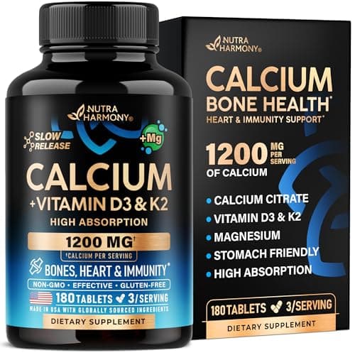 Calcium 1200mg + Vitamin D3