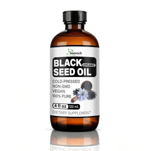 Gaennch Organic Cold-Pressed Black Seed Oil (Nigella Sativa)