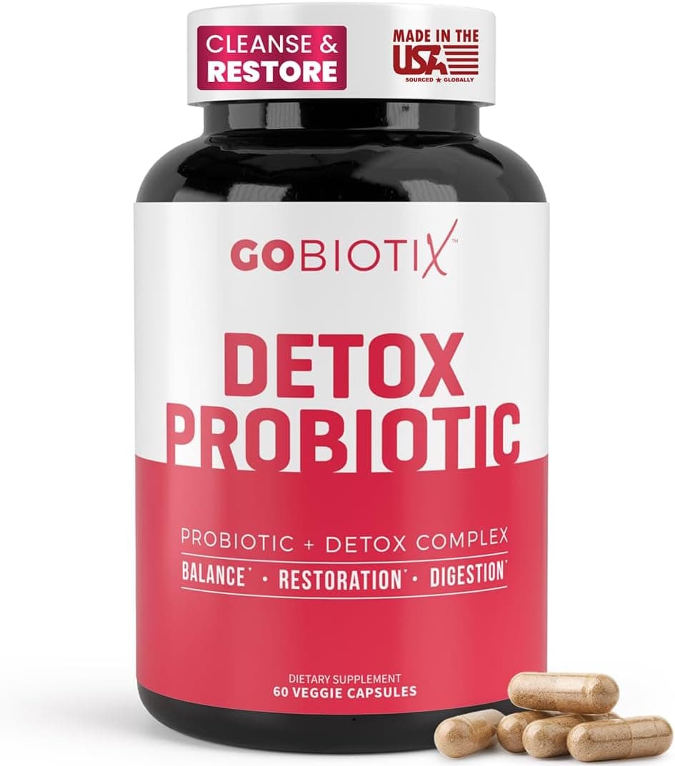Detox Probiotic Supplement for Digestive Health